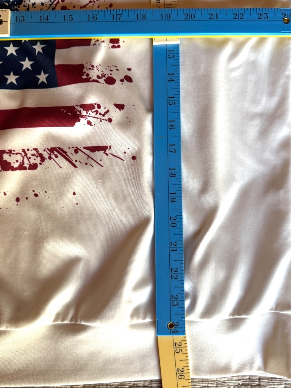 Unbranded Women’s ¼ Zip Pullover Top Stars & Stripes XXL - Picture 9 of 12